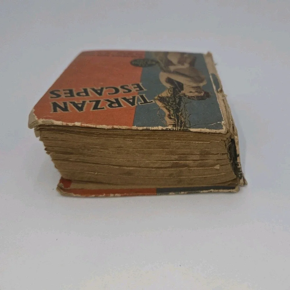 Tarzan‎ Escapes Johnny Weissmuller Movie Big Little Book BLB 1936 Movie Tie In